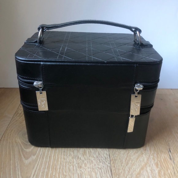 DIOR Train Vanity Case two tiered structured BLACK price firm!! - Picture 4 of 13